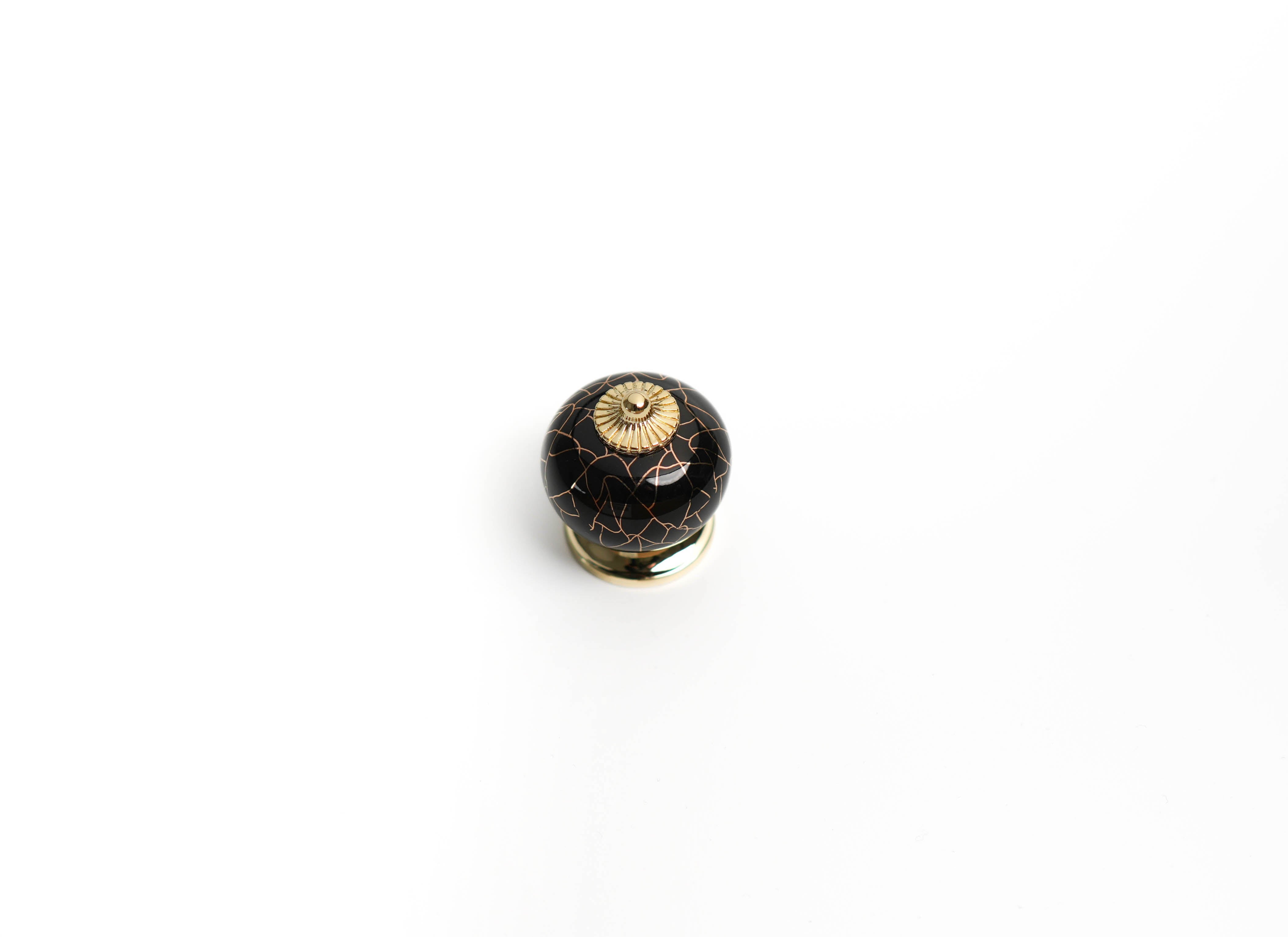Noir Gold-Knopp - Jusella Design