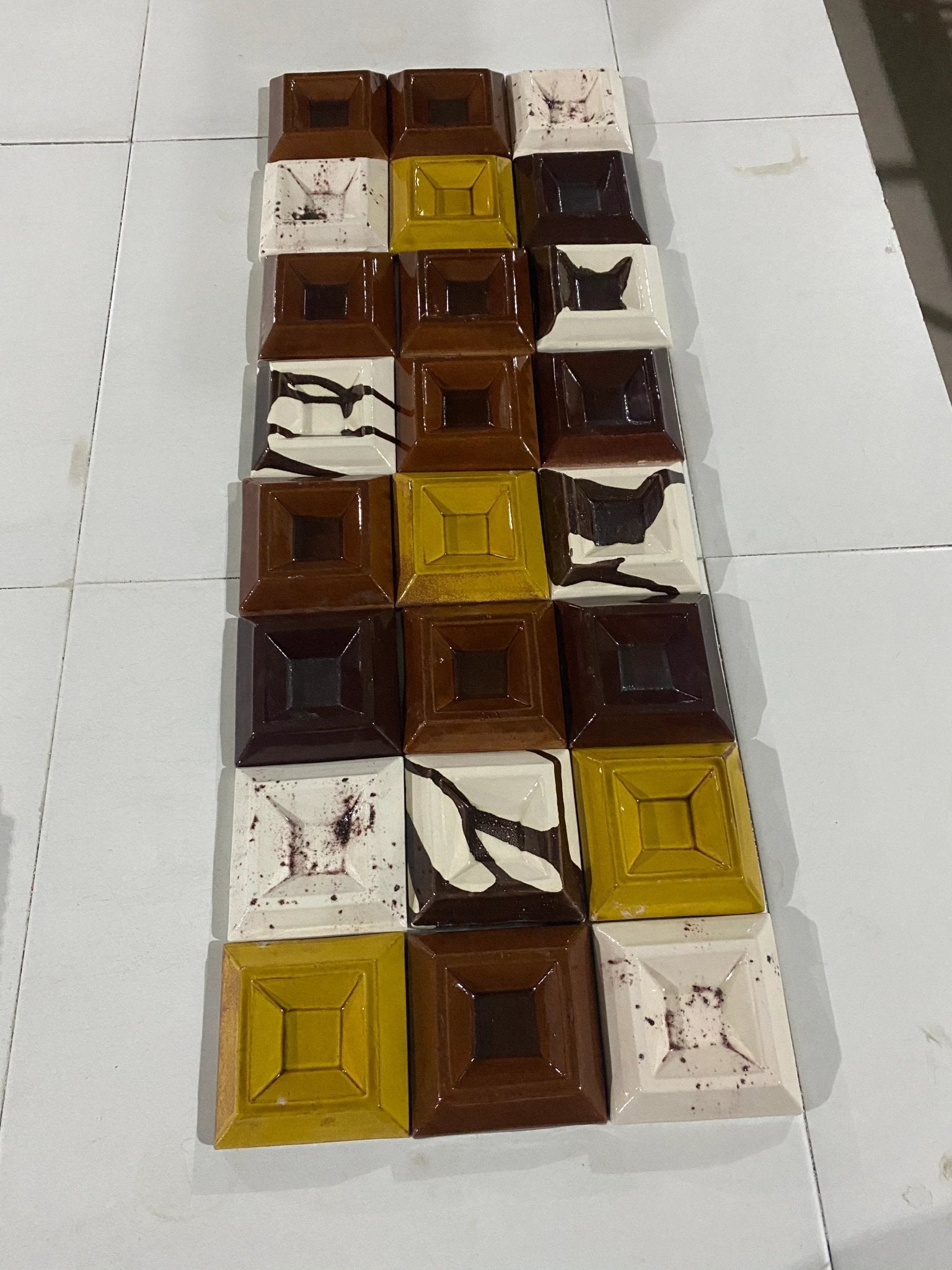 Kakel - Chocolate - Jusella Design